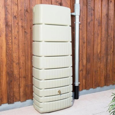 Elkoplast Plastová nádrž na dešťovou vodu SEINE 650 l, písková 255-70704 – Zbozi.Blesk.cz