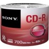 Sony CD-R 700MB 48x, cakebox, 50ks (50CDQ80SB)
