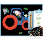 Djeco Vyškrabávání pro nejmenší auta – Zboží Dáma