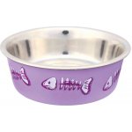 Trixie nerez miska pro kočky s barevným potiskem 0,3 l/12 cm – Zbozi.Blesk.cz