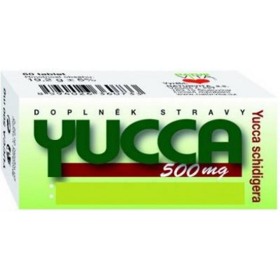 Yucca 500 mg 60 tablety