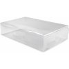 Úložný box Compactor Transparentní úložný box na vysoké boty kozačky 30 x 52 x 11 cm