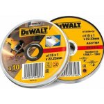 DeWalt DT3506 (10 ks) / Řezný kotouč na nerezovou ocel / 115 x 22.2 x 1.0mm / Šířka řezu 1.0 mm / 10 ks (DT3506) – Hledejceny.cz