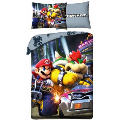 Halantex Super Mario vs. Bowser NO384 140x200 70x90 – Zboží Mobilmania