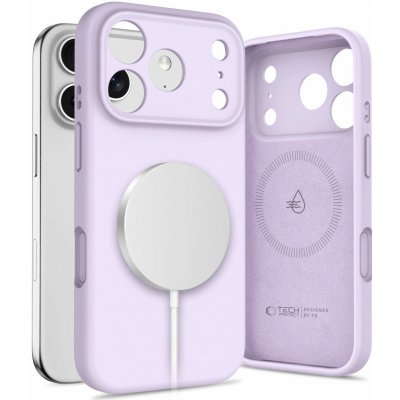 Tech-Protect Silicone MagSafe, iPhone 17 Pro, fialový – Zboží Mobilmania