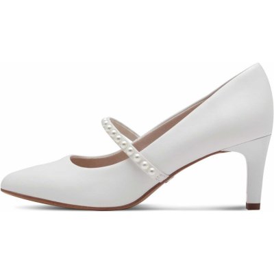 Tamaris 1 22424 44 100 Dámské baleríny bílé – Zboží Dáma