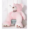 Plyšák medvěd Amigo Růžová 250 cm