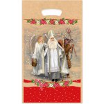 ARGUS Mikulášská dárková taška pytlík kraft 23x39x8cm 20271005 – Zboží Živě