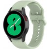 Řemínek k chytrým hodinkám PROTEMIO BUTTERFLY Silikonový řemínek Samsung Galaxy Watch 6 Classic 47mm/43mm a Watch 6 44mm/40mm světle zelený 63507