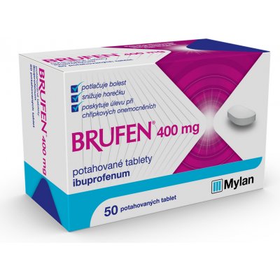 BRUFEN POR 400MG TBL FLM 50 II