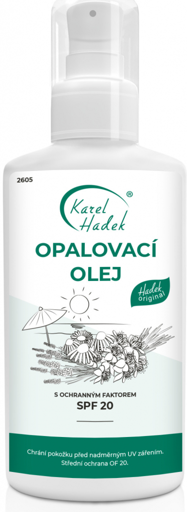 Karel Hadek opalovací olej SPF20 100 ml