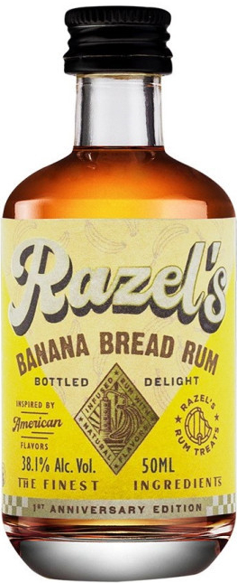 RAZEL'S BANANA BREAD RUM 38,1% 0,05 l (holá láhev)