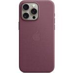 Apple z tkaniny FineWoven s MagSafe na iPhone 15 Pro Max, morušově rudá MT4X3ZM/A – Zboží Mobilmania