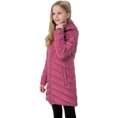 4F Girls Jacket JKUDP003-53S dark pink – Zboží Mobilmania