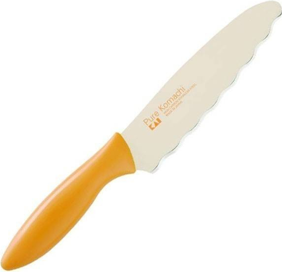 KAI Nůž na bagety oranžový 14,5 cm