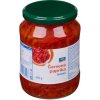 Konzervovaná a nakládaná zelenina Aro paprika červená řezy 640g