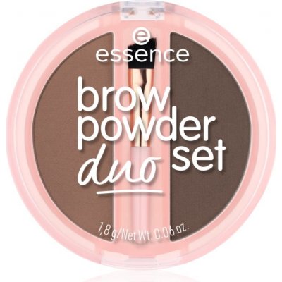 Essence Brow Powder Duo pudr na obočí 02 Medium 1,8 g – Sleviste.cz