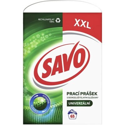 Savo univerzální prací prášek 4,5 kg 65 PD – Hledejceny.cz