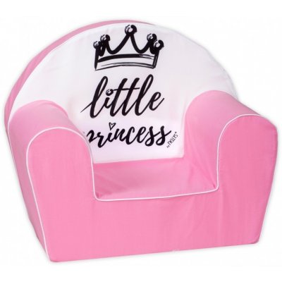 Baby Nellys Lux Little Princess dětské křesílko růžové – Zboží Mobilmania