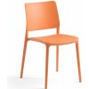 Jídelní židle AJ Produkty Rio oranžová