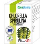 EdenPharma Chlorella Spirulina tablet 120+30 – Hledejceny.cz
