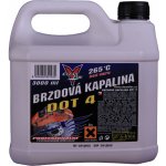 CleanFox Brzdová kapalina DOT 4 3 l