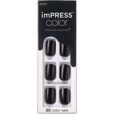 KISS imPRESS Color All Black 30 ks – Zboží Dáma KISS imPRESS Color All Black 30 ks – Zboží Dáma