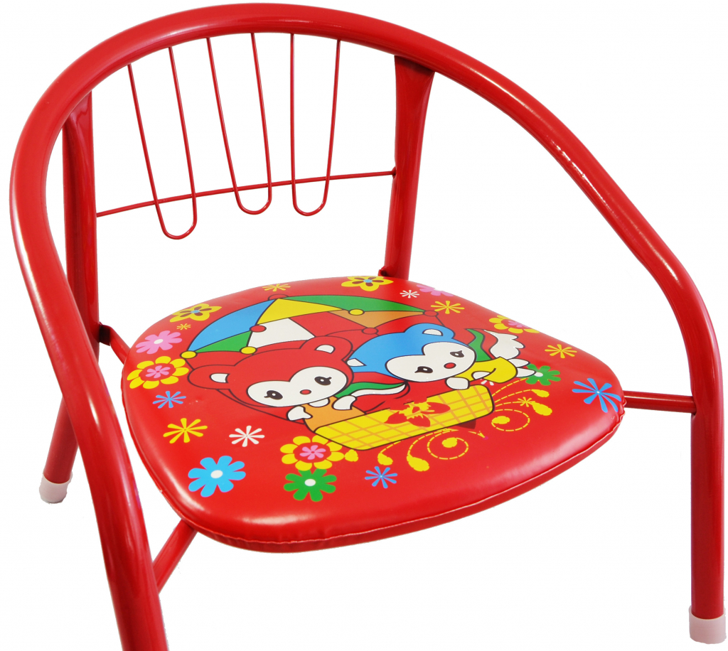Jenifer Child 01 Red židle s pískající podsedákem kovová červená od 275 Kč  - Heureka.cz