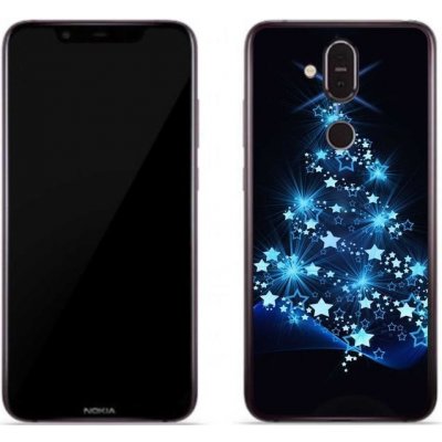 Pouzdro mmCase gelové Nokia 7.1 Plus - vánoční stromek – Zboží Živě