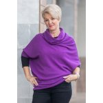 Italy fashion Elegantní svetr ANGELA Skořicová – Zbozi.Blesk.cz