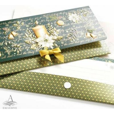 ARGUS Obálka na peníze vánoční luxusní 81-6052 – Zboží Dáma