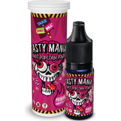 Chill Pill TASTY MANIA DONUT POPCORN POWER 10ml – Hledejceny.cz