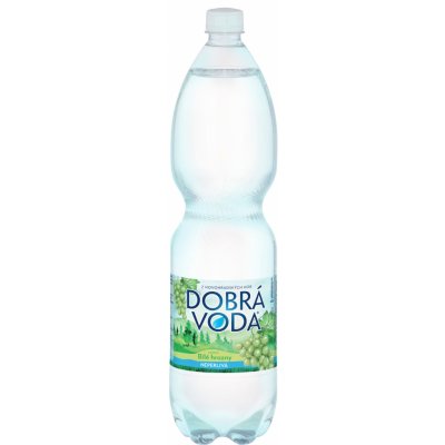 Dobrá voda bílé hrozno neperlivá 6 x 1,5 l – Hledejceny.cz
