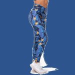 Nebbia High waist Ocean Power legíny 561 ocean blue – Sleviste.cz