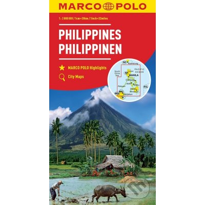 MARCO POLO Kontinentalkarte Philippinen 1:2 000 000 – Hledejceny.cz