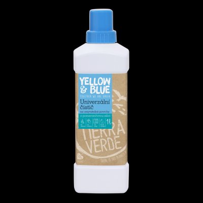 Yellow & Blue univerzální čistič pro domácnost láhev 1 l – Sleviste.cz