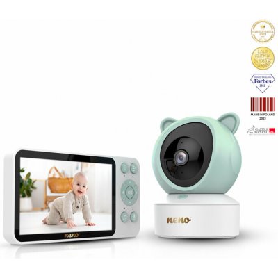 NENO Videochůvička dětská otočná digitální/IP camera Ivo – Zboží Dáma