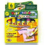 Vypratelné fixy na textil 6 ks – Zboží Dáma