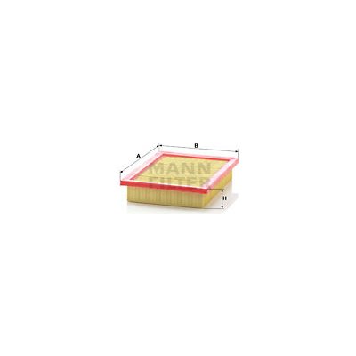 Vzduchový filtr MANN-FILTER C 2496 – Hledejceny.cz