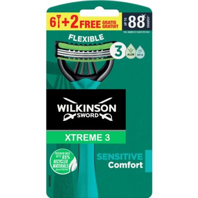Wilkinson Sword Xtreme 3 Sensitive Comfort 8 ks – Zboží Dáma
