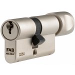 Assa Abloy FAB 3*** PROFI, 40+55 mm Nikl, s knoflíkem na kratší straně – Zboží Mobilmania