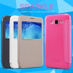 Pouzdro Nillkin Sparkle S-View Samsung J320 Galaxy J3 2016 černé – Hledejceny.cz