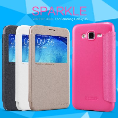 Pouzdro Nillkin Sparkle S-View Samsung J320 Galaxy J3 2016 černé – Zbozi.Blesk.cz