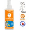 Opalovací a ochranný prostředek Alphanova Sun opalovací krém spray SPF15 125 ml