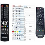 Dálkový ovladač General TOSHIBA STOR.E TV+ + ovládání TV (mini TV) – Hledejceny.cz