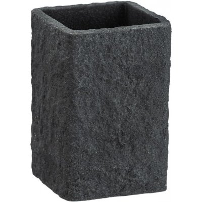 Wenko Kelímek na zubní kartáčky VILLATA černý – Zboží Dáma