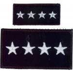 Nášivka: Hodnost AČR Štábní praporčík [do 2010] černá malá – Sleviste.cz