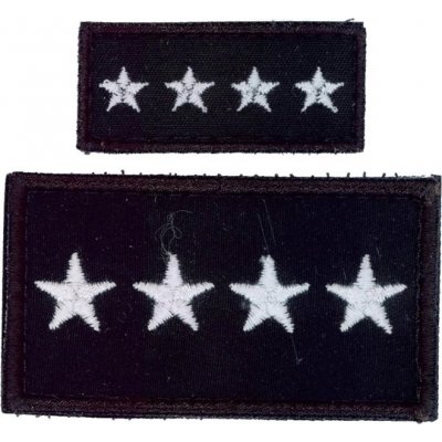 Nášivka: Hodnost AČR Štábní praporčík [do 2010] černá malá – Sleviste.cz