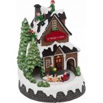 Fééric Lights and Christmas Pohyblivá vánoční dekorace továrna na dárky 20 x 25,5 cm – Hledejceny.cz