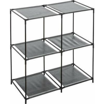 Kovová knihovna Mix n`Modul černá moderní 4dílná do ložnice 5five – Zboží Dáma